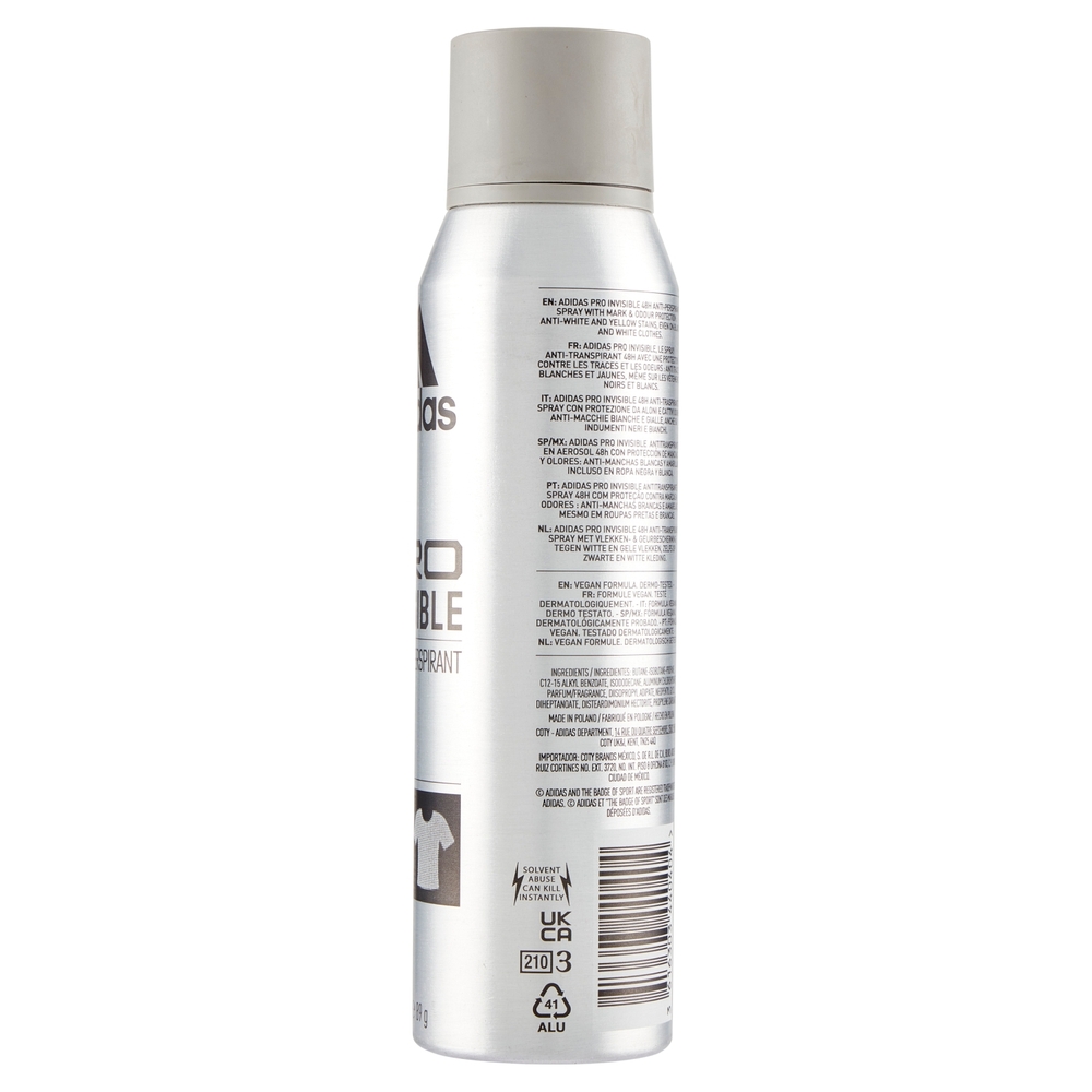 adidas Pro Invisible 48H Anti-Perspirant 150 ml